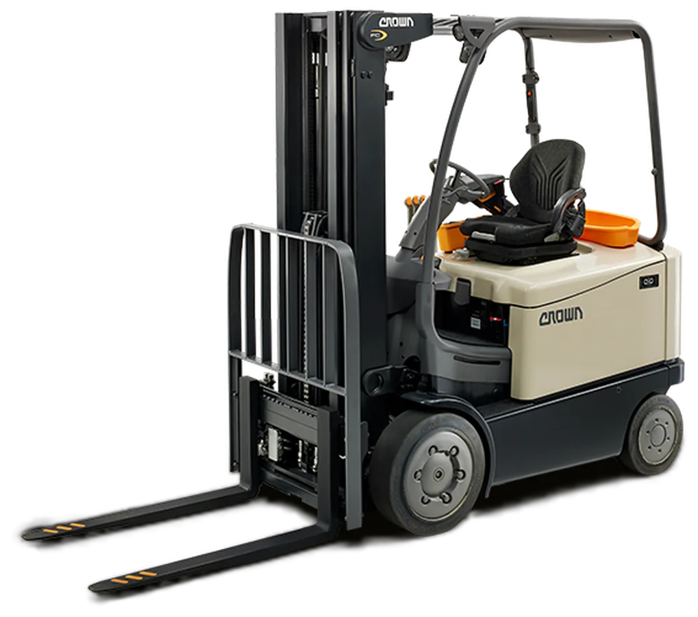 Autoelevador contrabalanceado eléctrico Crown FC 5700 de cuatro ruedas con operador sentado