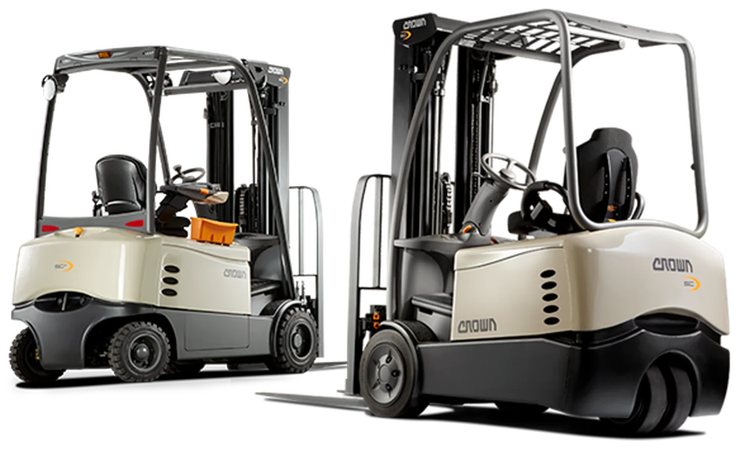Autoelevador contrabalanceado eléctrico Crown SC 5700 de tres ruedas